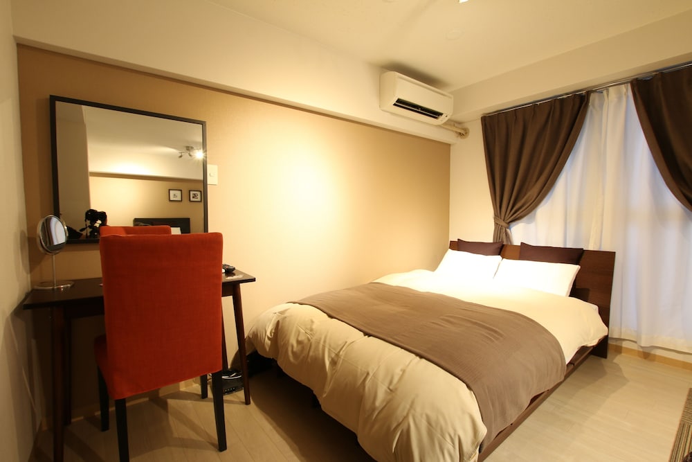 心地よいアパートメント 1ベッドルーム バルコニー付 (2B) 客室3 | KIKU'S ROOM