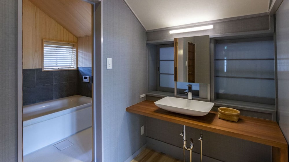 VMGグランド(2名定員) バスルーム0 | NIPPONIA HOTEL 奈良 ならまち