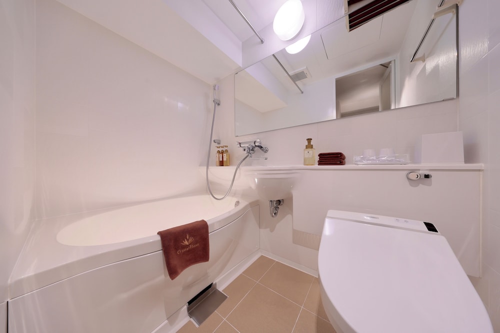 ベーシック ダブルルーム 禁煙(ユニットバス) バスルーム0 | 道頓堀クリスタルホテル