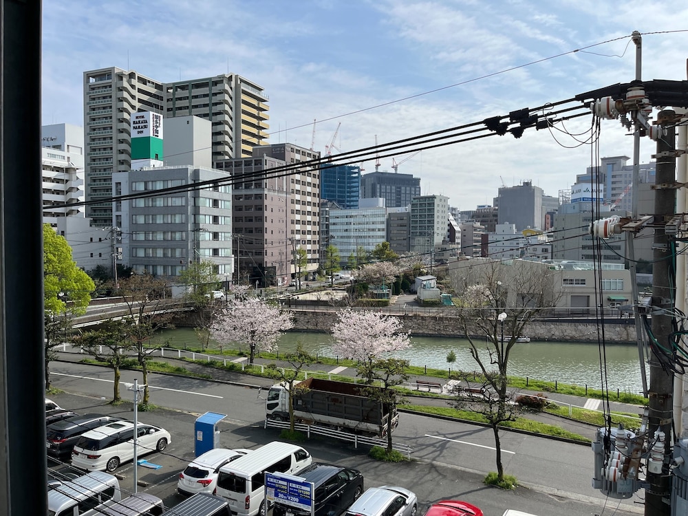 リバービュールーム 禁煙 バルコニーからの眺望0 | DD HOTEL 中洲