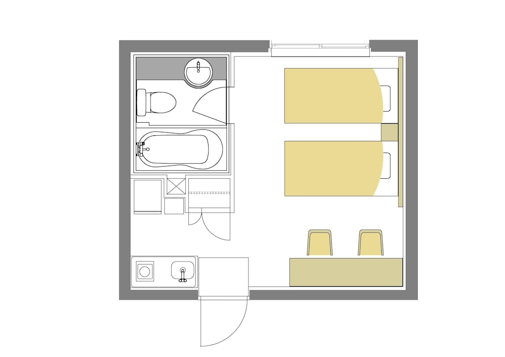 客室1 | STUDIO INN 西新宿
