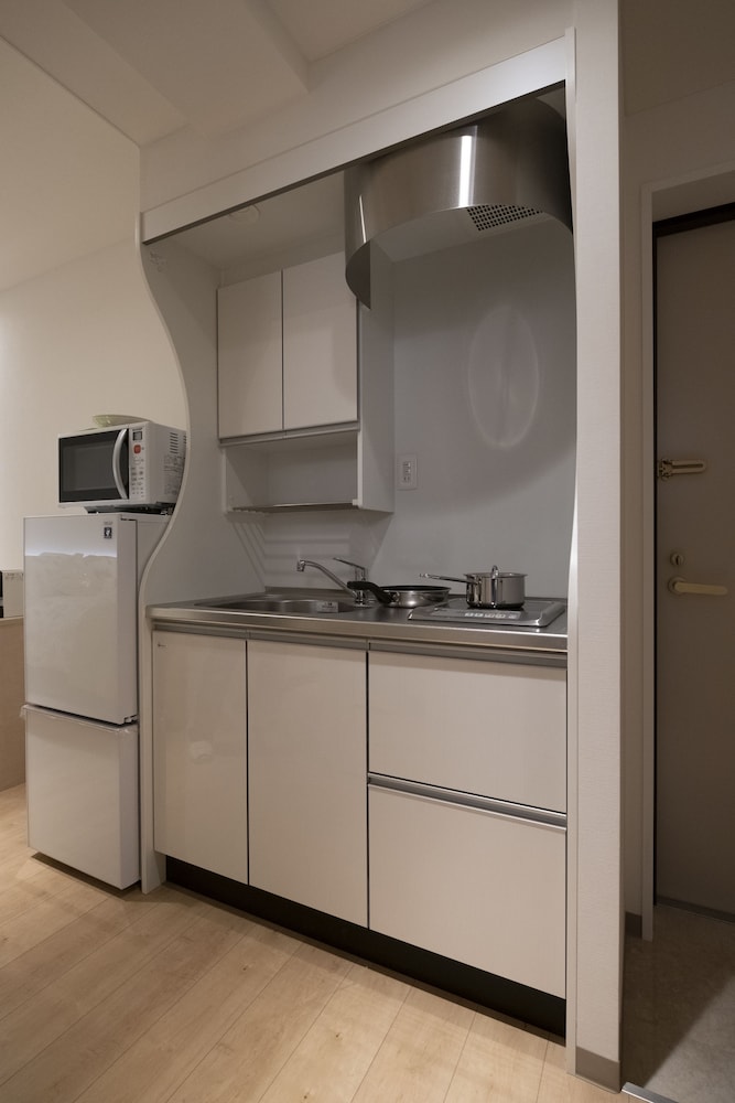 スーペリア アパートメント ダブルベッド 1台 禁煙, A号室, シティービュー, 2F 専用キッチン0 | STUDIO INN 西新宿