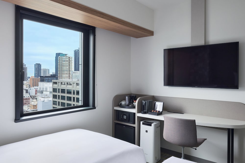 プレミアム ルーム シングルベッド 2 台 (High Floor, Free Breakfast) 客室3 | ホリデイ・インエクスプレス大阪シティセンター御堂筋 by IHG