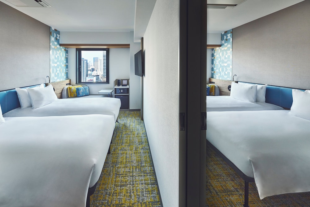 プレミアム ルーム ベッド (複数台) (High Floor, Free Breakfast) 客室2 | ホリデイ・イン エクスプレス大阪シティセンター御堂筋 by IHG