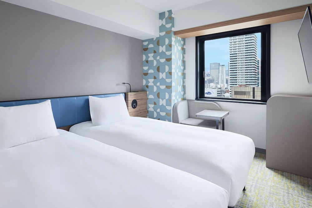 プレミアム ルーム シングルベッド 2 台 (High Floor, Free Breakfast) 客室6 | ホリデイ・イン エクスプレス大阪シティセンター御堂筋 by IHG