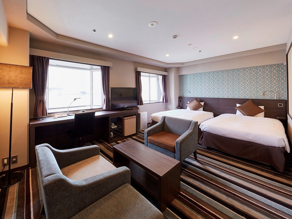 ラージツインルーム, 禁煙 ラウンジ利用&無料軽朝食付 | 品川プリンスホテル Nタワー