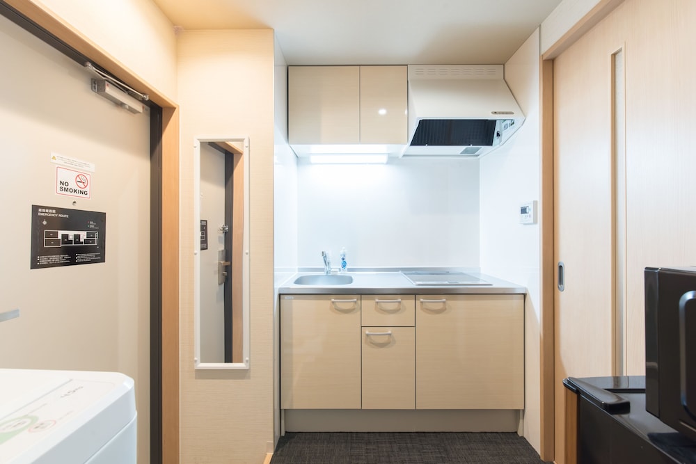 スタジオ アパートメント 専用簡易キッチン2 | Stay SAKURA Kyoto 東山白川