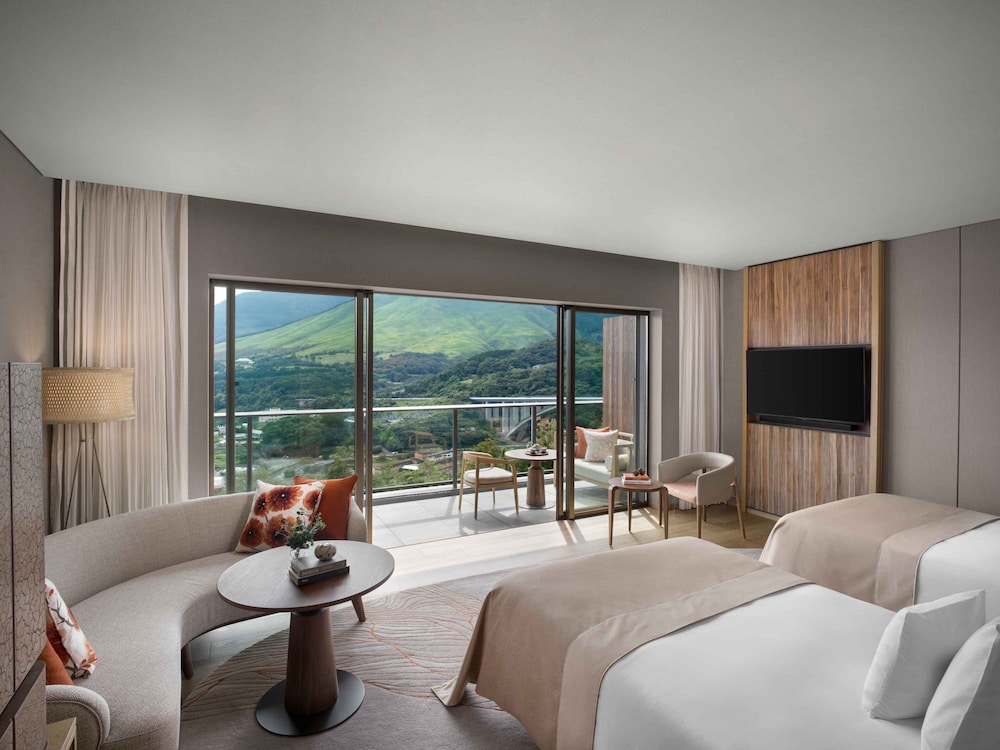 クラシック ルーム ダブルベッド 2 台 シティビュー (Beppu City View, Top Floor) | ANAインターコンチネンタル別府リゾート＆スパ by IHG