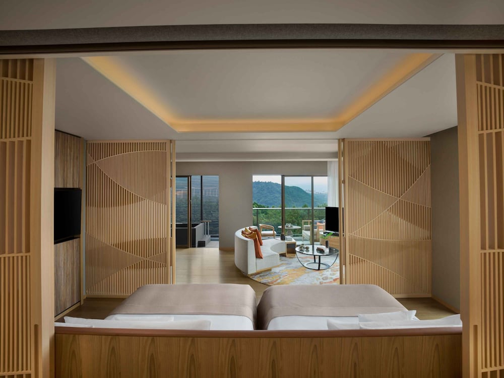 スイート 1 ベッドルーム クラブラウンジ利用可 (Private Onsen) 客室1 | ANAインターコンチネンタル別府リゾート＆スパ by IHG