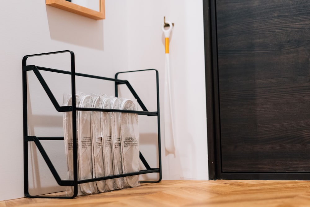 デラックス スタジオ ベッド (複数台) 簡易キッチン 客室の設備とサービス5 | mizuka Daimyo 3 ‐unmanned hotel‐