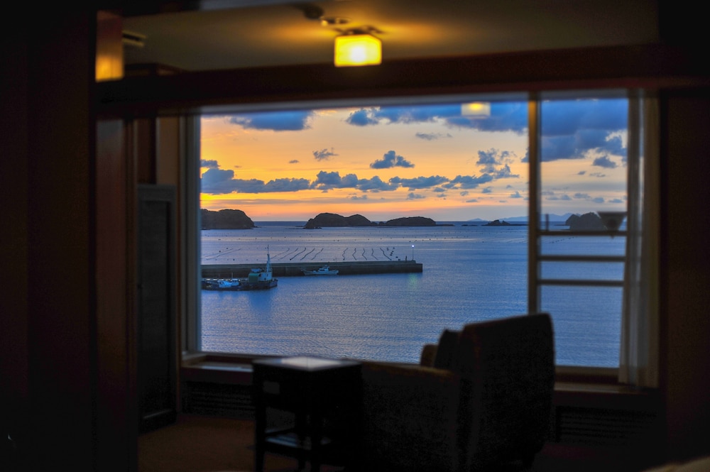 プレミアム和洋室　源泉オーシャン露天【禁煙】 部屋からの景観0 | 壱岐リトリート 海里村上 by 温故知新