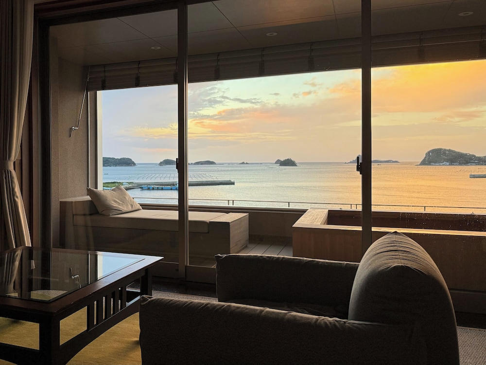 海里スイート 源泉オーシャン露天【禁煙】 部屋からの景観0 | 壱岐リトリート 海里村上 by 温故知新