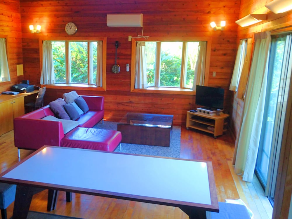 コテージ 禁煙 オーシャンビュー リビングルーム6 | プライベートビーチハウス