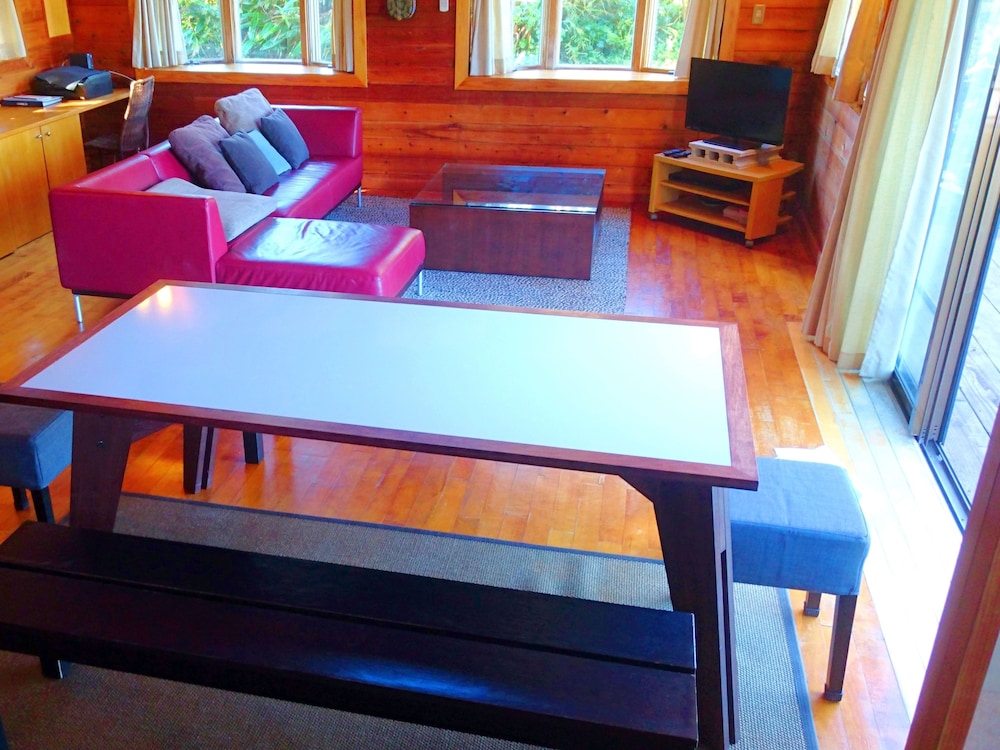 コテージ 禁煙 オーシャンビュー リビングルーム4 | プライベートビーチハウス