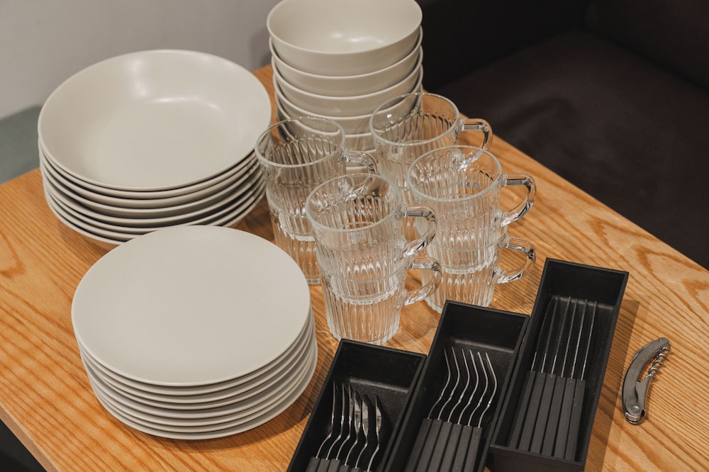 デラックス スタジオスイート 専用キッチン1 | ナインステイツホテル福岡天神西