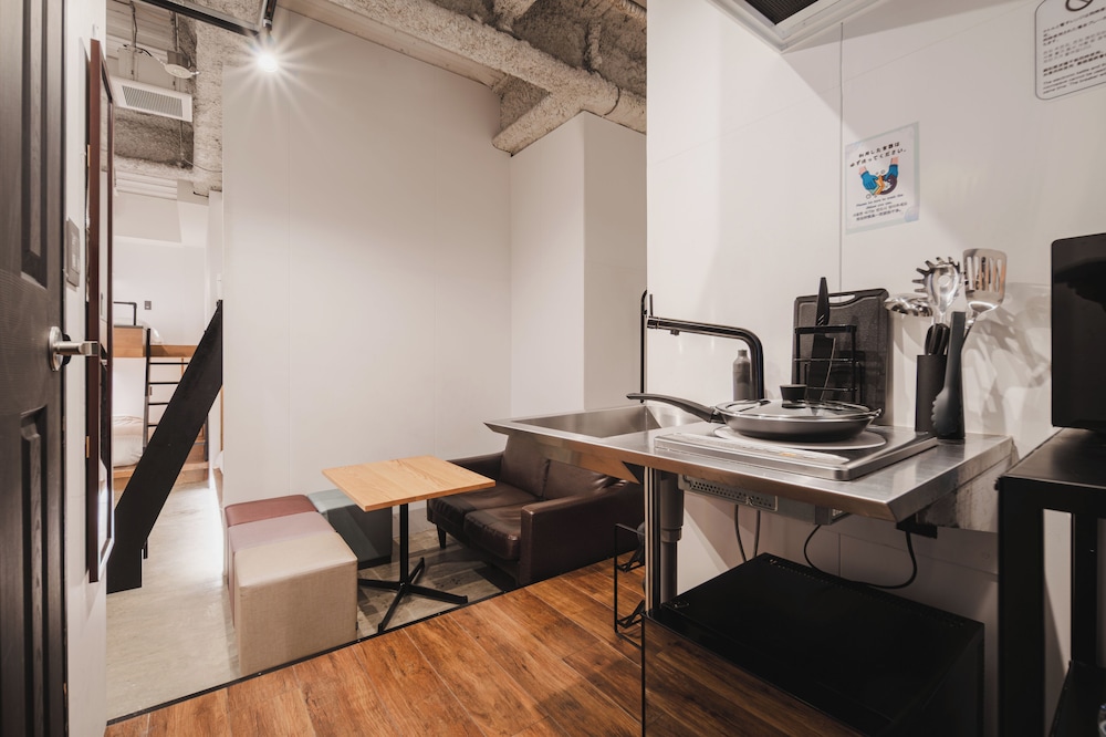 デラックス スタジオスイート 専用キッチン0 | ナインステイツホテル福岡天神西