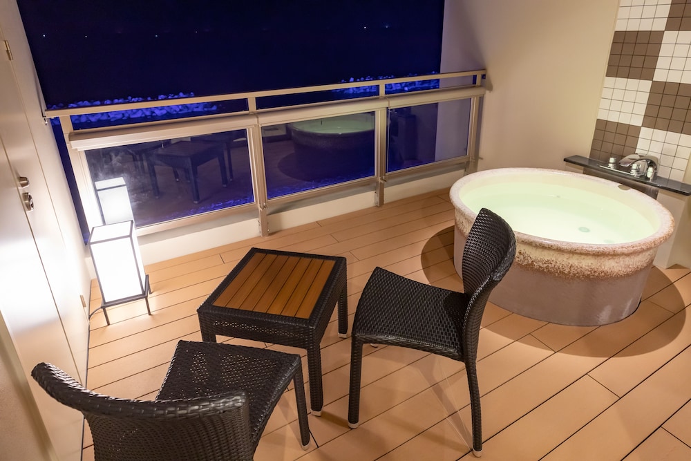 デラックス 和洋室 海一望絶景テラス温泉露天風呂付 禁煙 バスルーム3 | 皆生游月