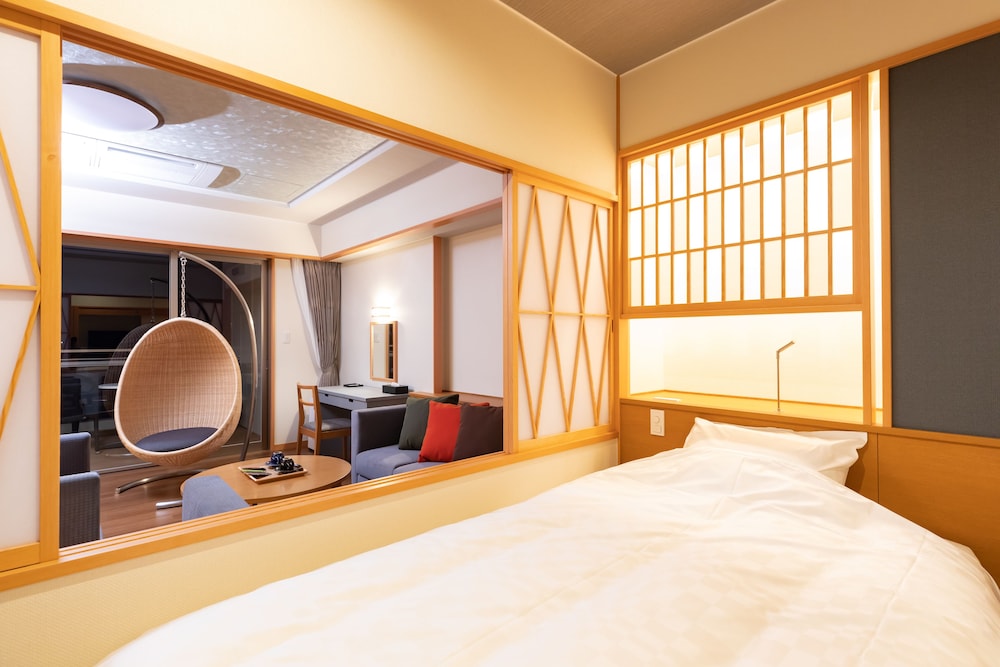 コーナー スイート 海一望絶景テラス温泉露天風呂付 禁煙 客室4 | 皆生游月