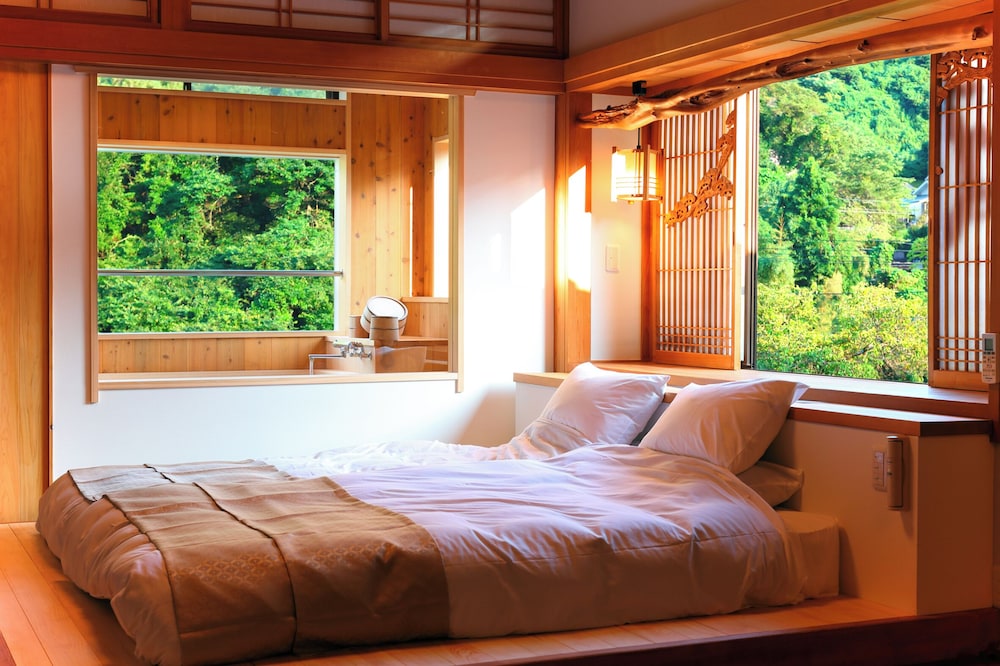 展望風呂付 別館貴賓室 (亀) 部屋からの景観0 | 古湯温泉　鶴の恩返し　よみがえりの宿　鶴霊泉