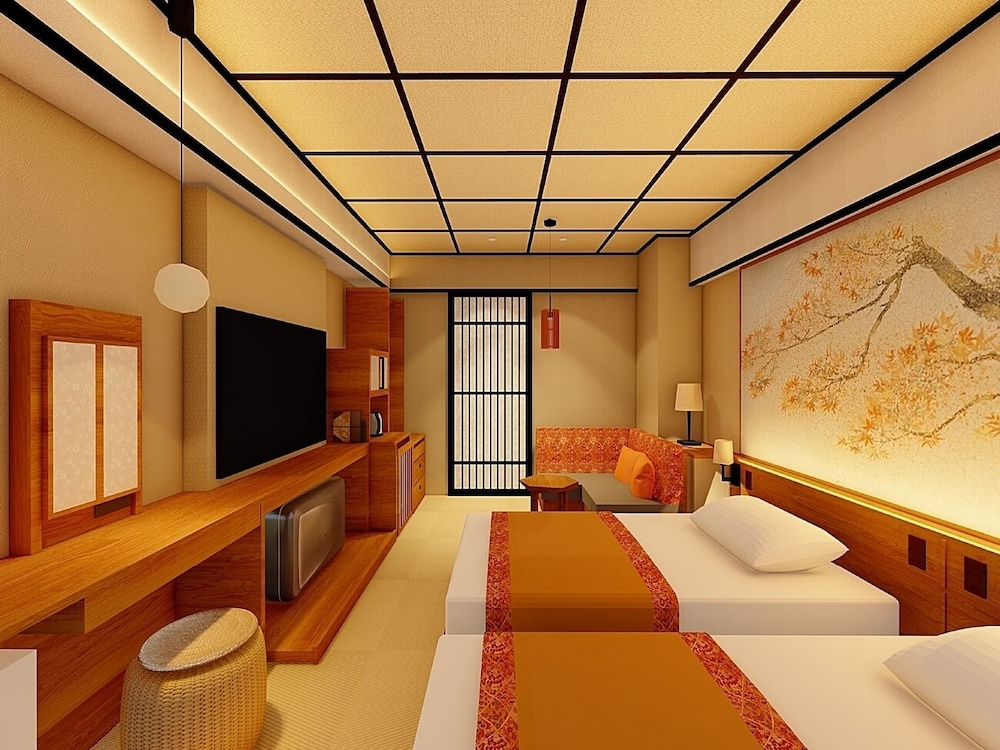 スタンダード ツインルーム 客室2 | 京都 嵐山温泉 花伝抄 (共立リゾート)