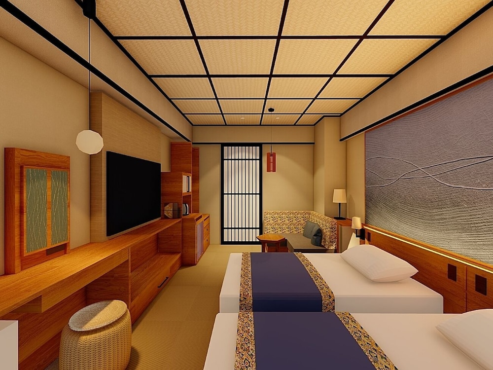 スタンダード ツインルーム 客室1 | 京都 嵐山温泉 花伝抄 (共立リゾート)
