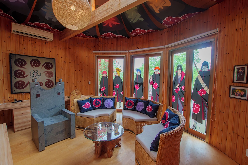 ~NARUTO-ナルト-コラボルーム「暁のコクーン」~ご宿泊者様限定の豪華オリジナルグッズをプレゼント/NARUTO&BORUTO忍里ライトチケット＋ハイドアンドシーク付き/4名定員/禁煙/全室檜風呂 | グランシャリオ北斗七星135°