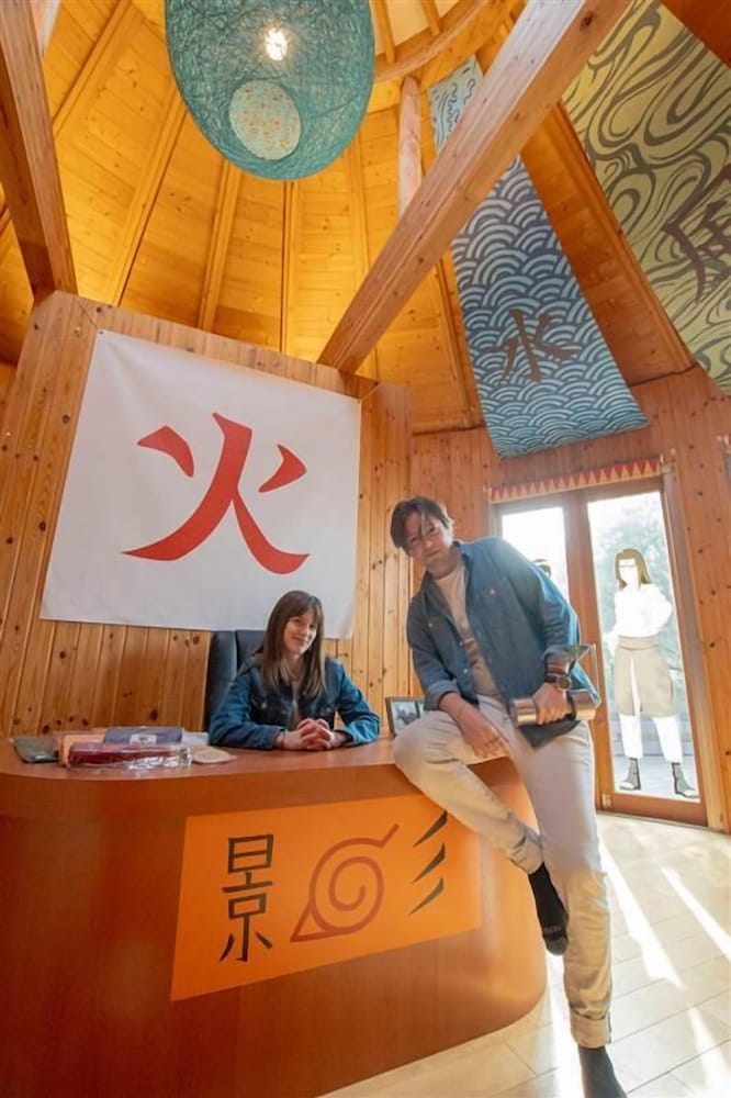 ~NARUTO-ナルト-コラボルーム「火影の別荘」~ご宿泊者様限定の豪華オリジナルグッズをプレゼント/NARUTO&BORUTO忍里ライトチケット付き/4名定員/禁煙/全室檜風呂付き 客室1 | グランシャリオ北斗七星135°