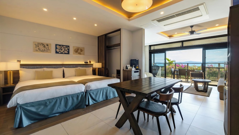 オーシャンビューテラス デラックス B 客室19 | ワンスイート ザ テラス