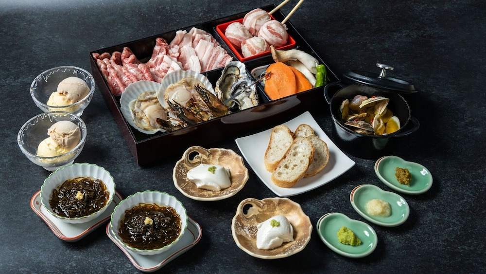 オーシャンビューテラス デラックス B (2食付) BBQコース 18:00 ~ 19:30, 禁煙 | ワンスイート ザ テラス