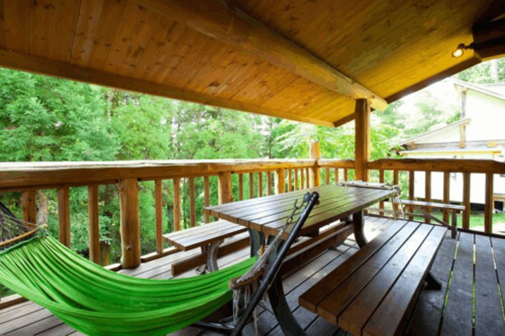 4名用コテージ 禁煙 テラス / パティオ0 | 黒川 森のコテージ