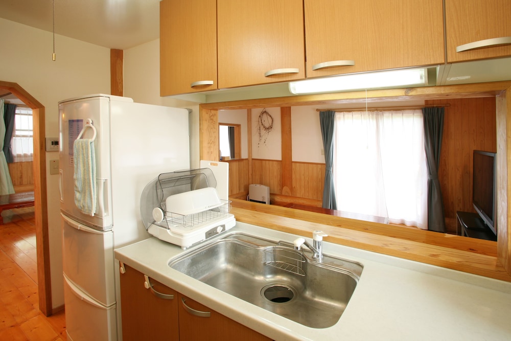 12名用ログハウス 専用簡易キッチン0 | 黒川 森のコテージ