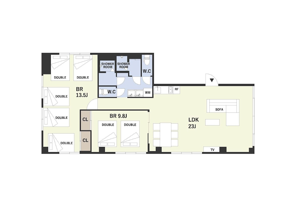 客室1 | INOVE VILLA OSAKA 客室1 | INOVE VILLA OSAKA