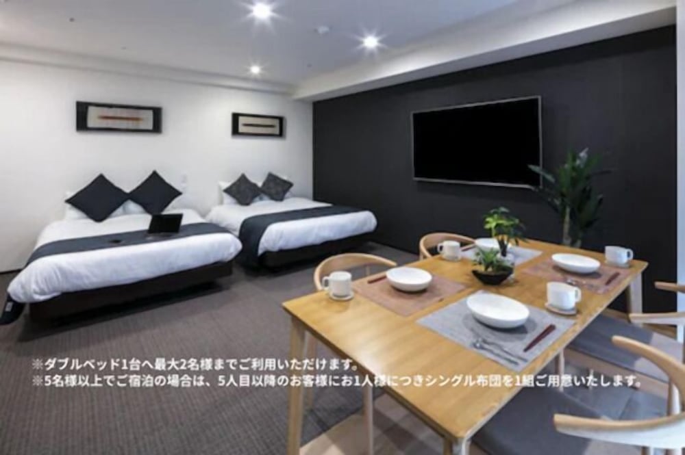 エグゼクティブ ペントハウス 2 ベッドルーム スパ浴槽 シティビュー | ランドーレジデンシャルホテル札幌スイーツ