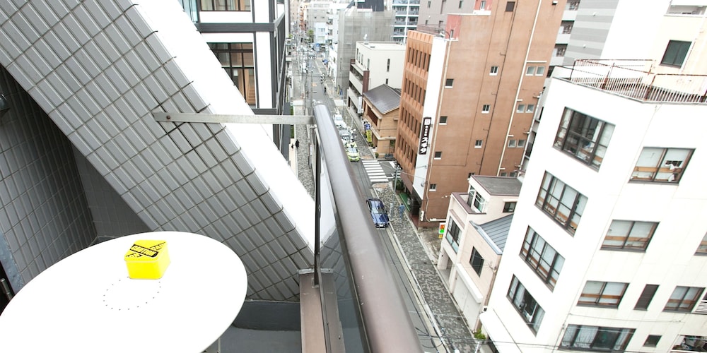 スタンダード ツインルーム バルコニー テラス / パティオ0 | 44824 ココロイン浅草蔵前 (心心樂)