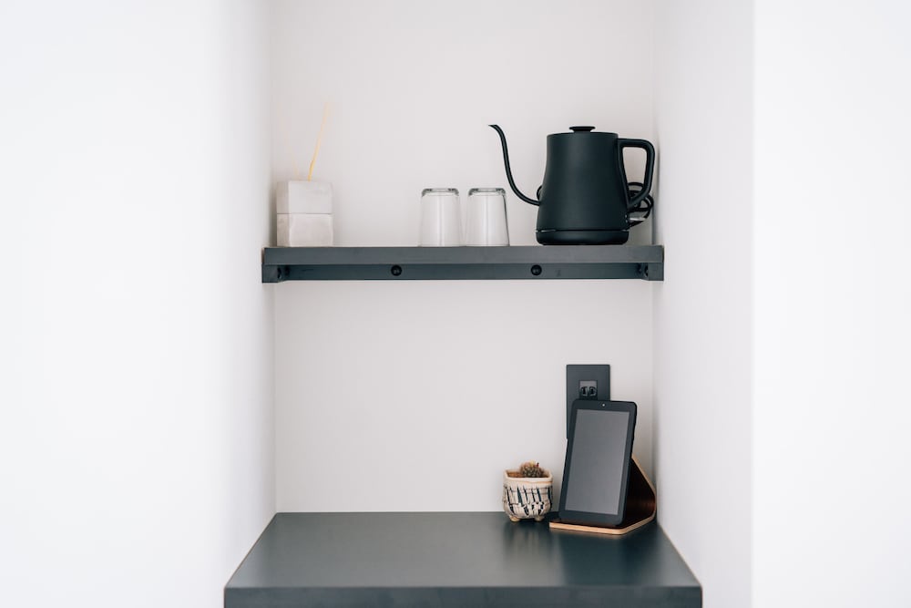 スタンダードルーム ダブルベッド1台 禁煙 客室1 | ゾンクホテル中洲であい橋