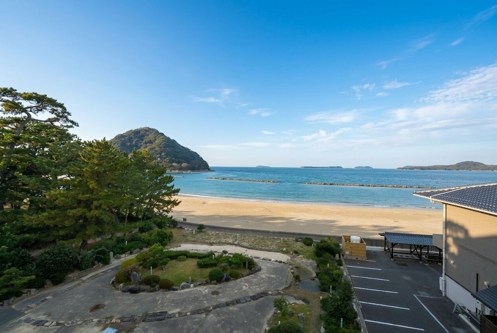デラックス ルーム 禁煙 オーシャンビュー 部屋からの景観0 | 宵待ちの宿 萩一輪