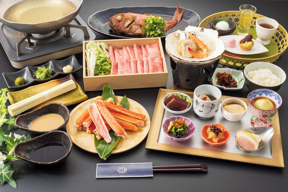 殻付きずわいがにお夕食プラン&朝食つき 和室(バス無・トイレ付) (4名定員) 禁煙 | 陽だまり 一の湯