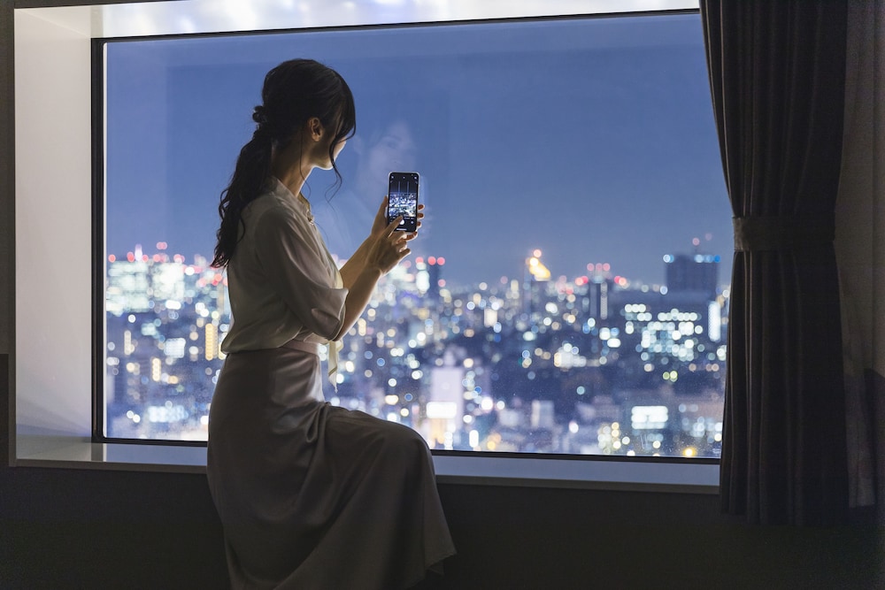 東京シティビュー ツイン 喫煙可 (清掃は３日に１回) 客室6 | ホテルクラウンヒルズ上野プレミア