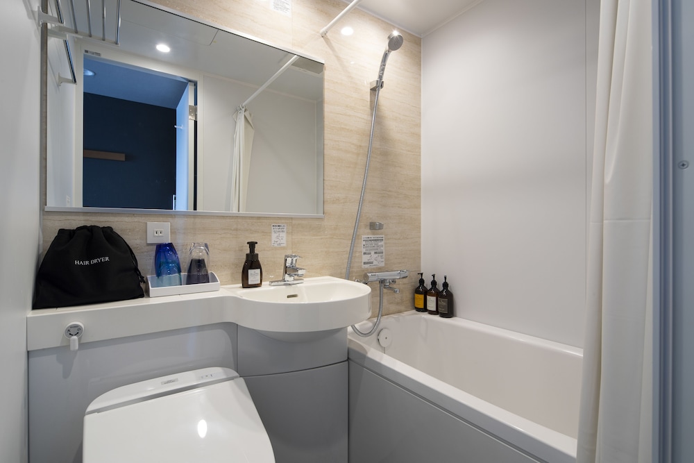 ベーシック ダブルルーム ダブルベッド 1 台 禁煙 専用バスルーム バスルーム0 | グリッズ東京 上野駅前 ホテル & ホステル