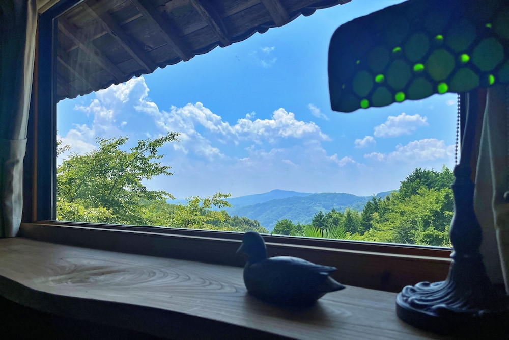 離れ トイレ・シャワールーム付 部屋からの景観1 | 阿吽山房