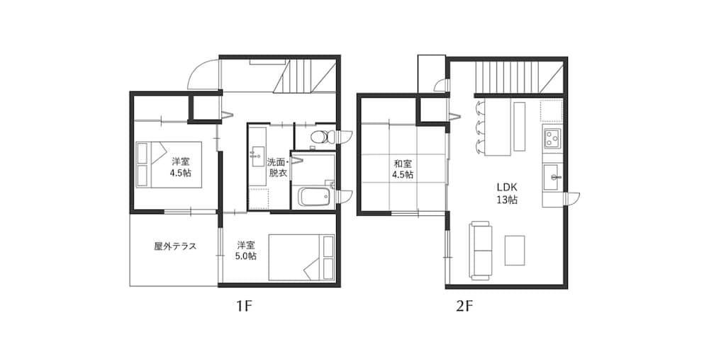 一棟貸し 103 フロアマップ0 | Rakuten STAY HOUSE × WILL STYLE 高崎
