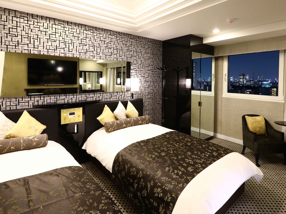 デラックス ツインルーム 禁煙 シティビュー | アパホテル〈山手大塚駅前タワー〉