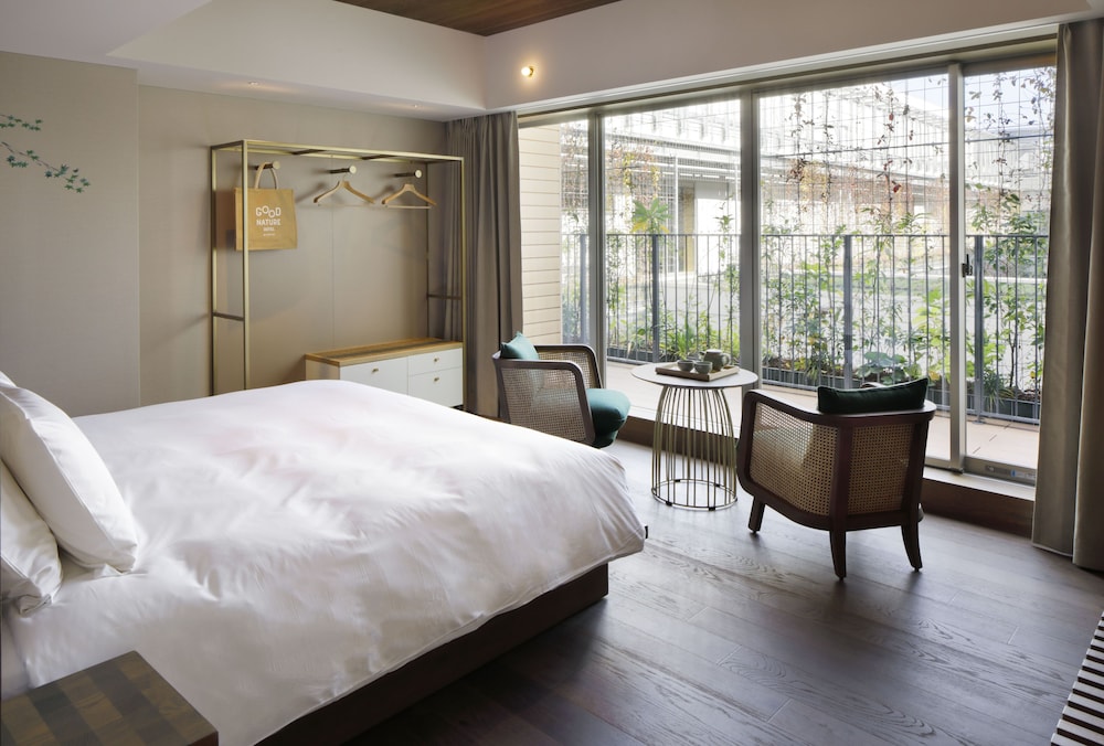 ガーデンビューテラスダブル 禁煙(ラウンジ利用対象) | GOOD NATURE HOTEL KYOTO