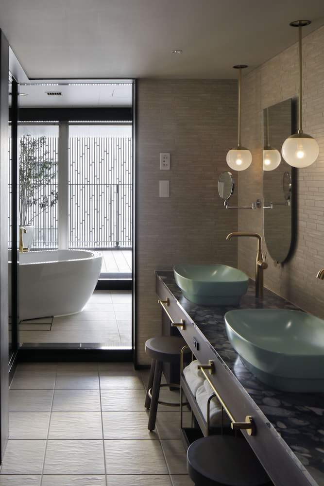 河原町テラススイート 禁煙(ラウンジ利用対象) バスルーム0 | GOOD NATURE HOTEL KYOTO