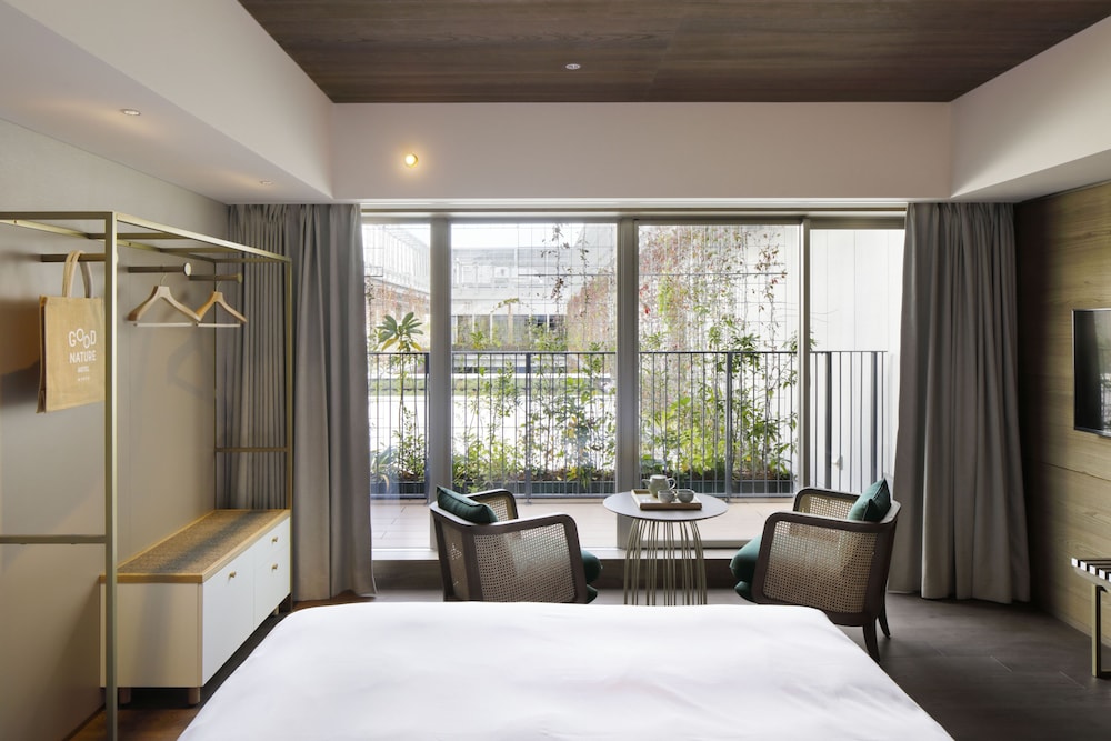 ガーデンビューテラスダブル 禁煙(ラウンジ利用対象) 客室1 | GOOD NATURE HOTEL KYOTO