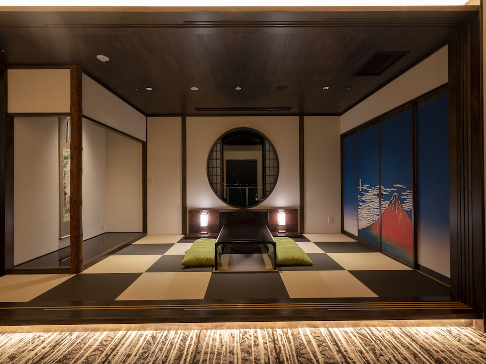 ロイヤル スイート 禁煙 (清掃は3泊毎に1回) リビング エリア1 | ラ・ジェント・ステイ函館駅前