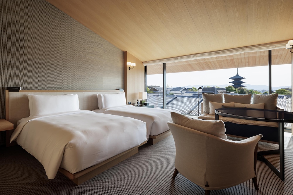 ルーム シングルベッド 2 台 (Pagoda View) 部屋からの景観0 | パーク ハイアット 京都