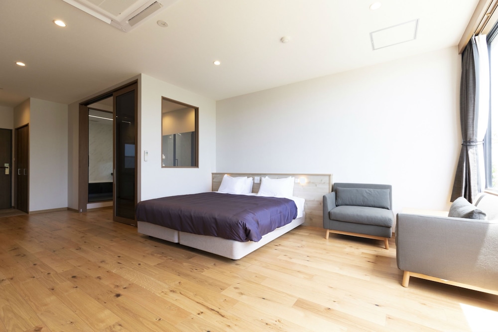 <源泉かけ流し温泉内湯> スーペリアダブルルーム (禁煙) 客室4 | 宮島 離れの宿 IBUKU