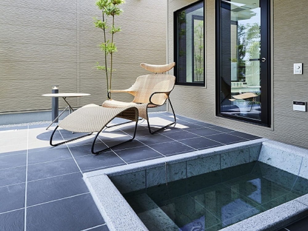 プレミアム ツインルーム 禁煙 バスルーム2 | 宮島 離れの宿 IBUKU