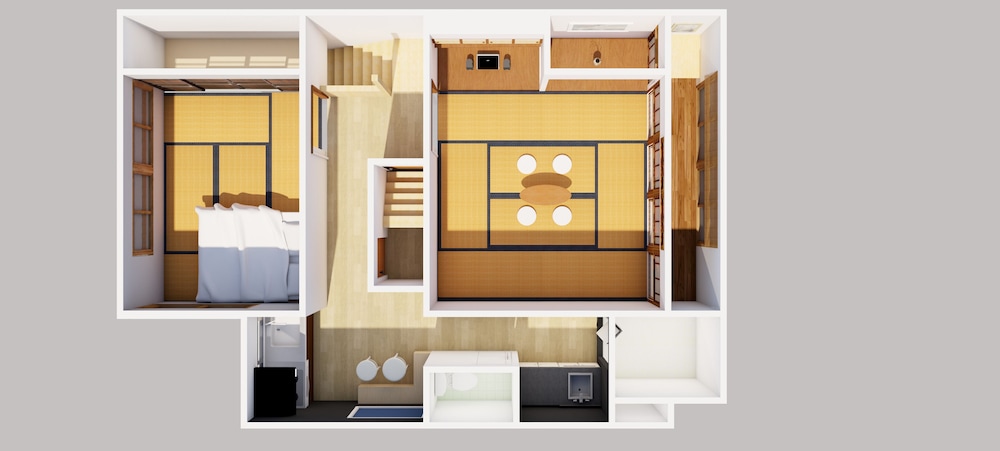 Modern Machiya - MIBU フロアマップ1 | Modern Machiya MIBU